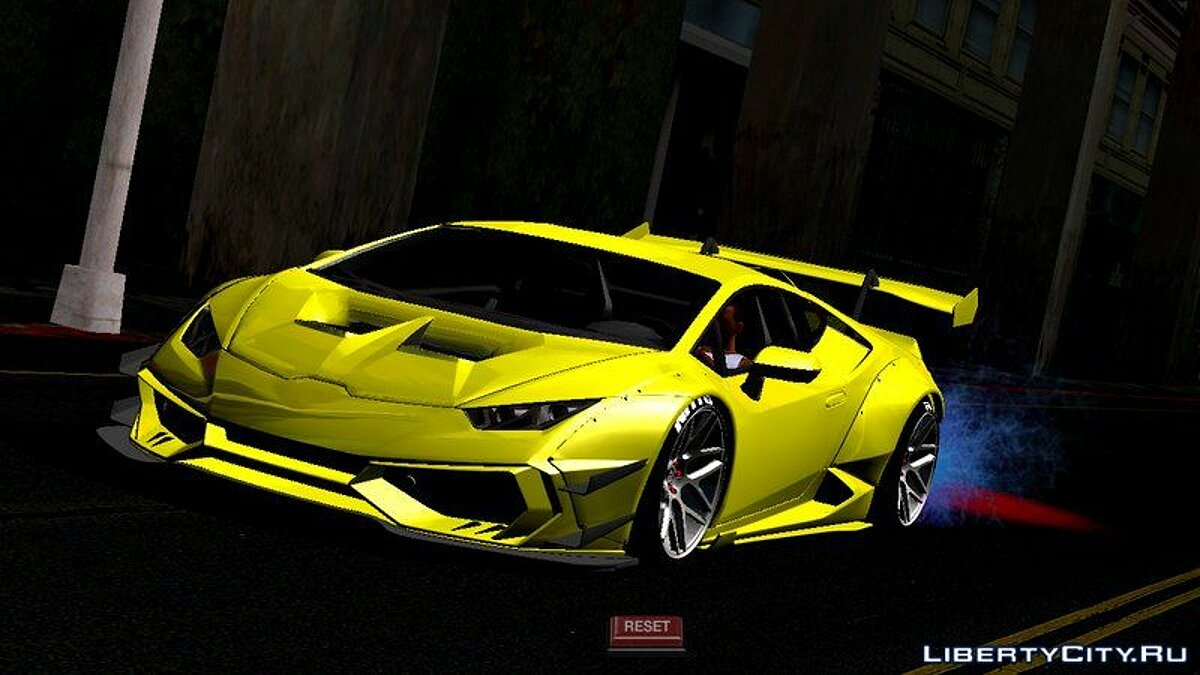 Lamborghini Huracan Liberty Walk для GTA San Andreas (iOS, Android) - Картинка #3