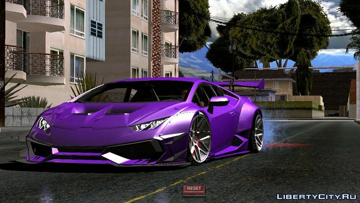 Lamborghini Huracan Liberty Walk для GTA San Andreas (iOS, Android) - Картинка #2