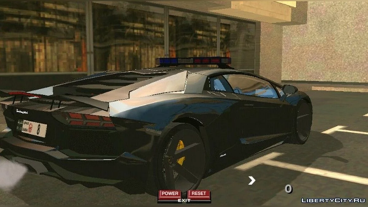 Lamborghini Aventador Dubai Police / GTA San Andreas (iOS, Android)
