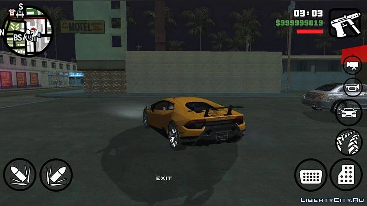 Lamborghini Huracan Performate / GTA San Andreas (iOS, Android)