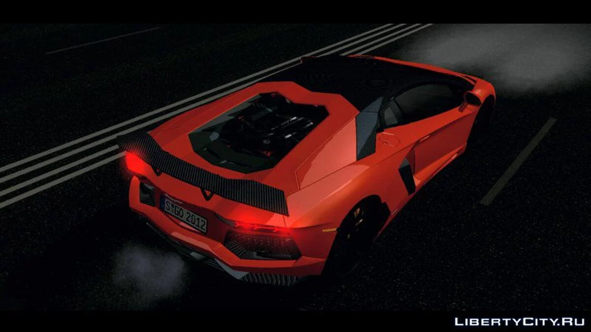 Lamborghini Aventador LP700-4 / GTA San Andreas (iOS, Android)