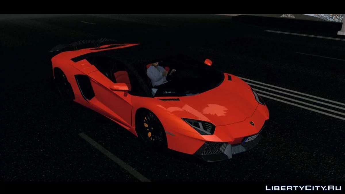 Lamborghini Aventador LP700-4 / GTA San Andreas (iOS, Android)