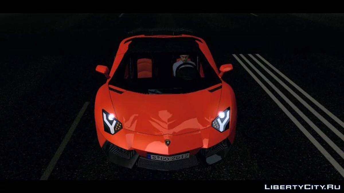 Lamborghini Aventador LP700-4 / GTA San Andreas (iOS, Android)