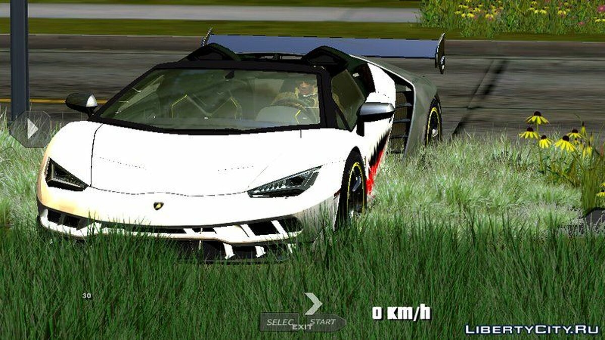 Скачать Lamborghini Cantenario Roadster для GTA San Andreas (iOS, Android)