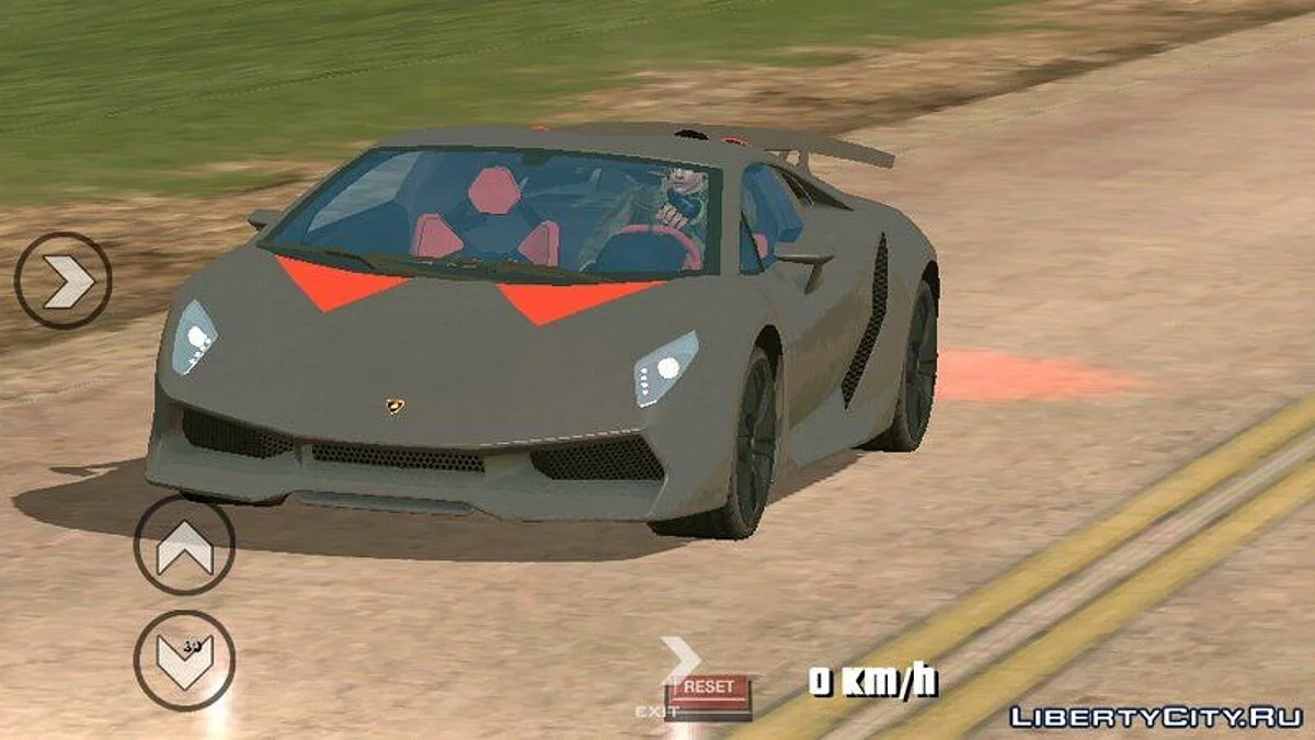 Lamborghini Sesto Elemento / GTA San Andreas (iOS, Android)
