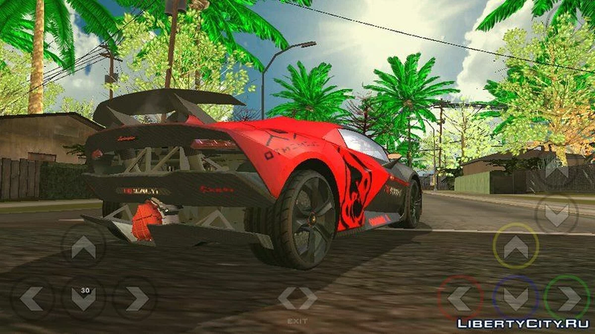 Lamborghini Sesto Elemento / GTA San Andreas (iOS, Android)