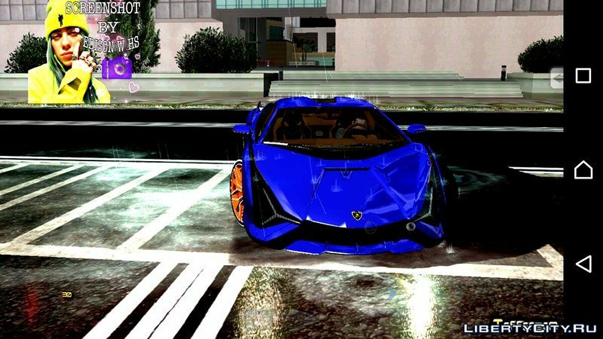 Скачать Lamborghini Sian 2020 для GTA San Andreas (iOS, Android)