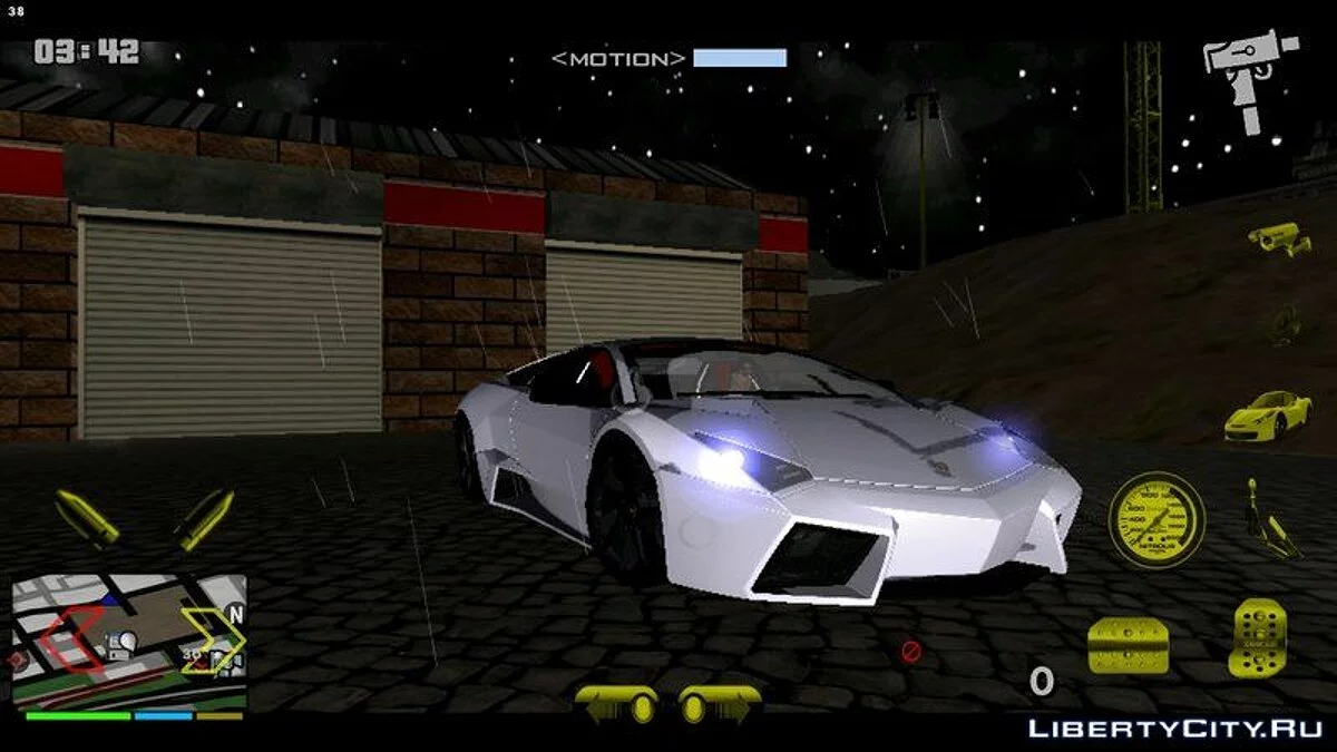 Lamborghini Reventon 2008 / GTA San Andreas (iOS, Android)