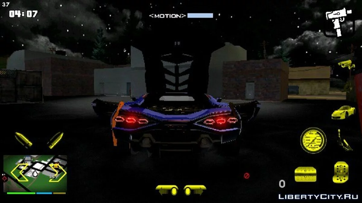 2020 Lamborghini Sian / GTA San Andreas (iOS, Android)