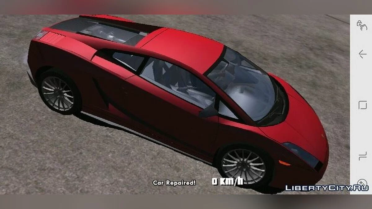 Lamborghini Gallardo Superleggera / GTA San Andreas (iOS, Android)