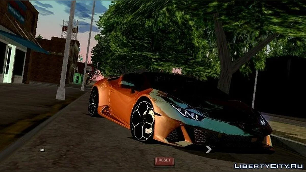 Lamborghini Huracan Evo Spyder (только DFF) / GTA San Andreas (iOS, Android)