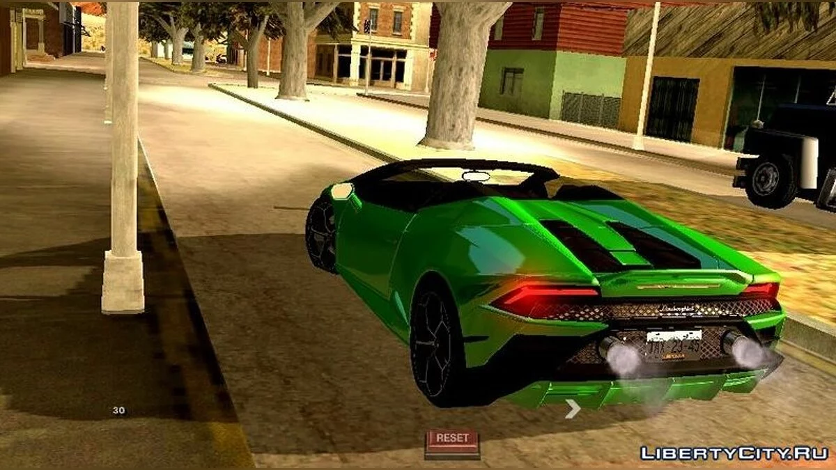 Lamborghini Huracan Evo Spyder (только DFF) / GTA San Andreas (iOS, Android)