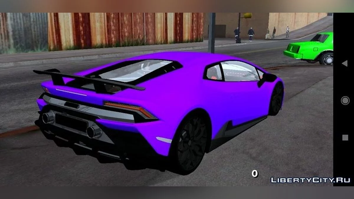 Lamborghini Huracan LP580-2 (только DFF) / GTA San Andreas (iOS, Android)
