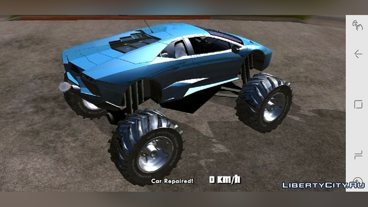 Lamborghini Reventon Monster Truck для GTA San Andreas (iOS, Android) - Картинка #4