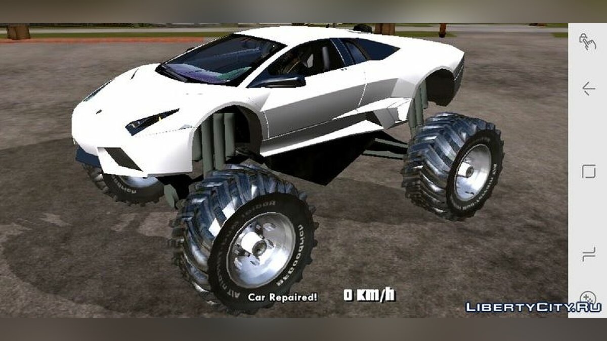 Lamborghini Reventon Monster Truck для GTA San Andreas (iOS, Android) - Картинка #1
