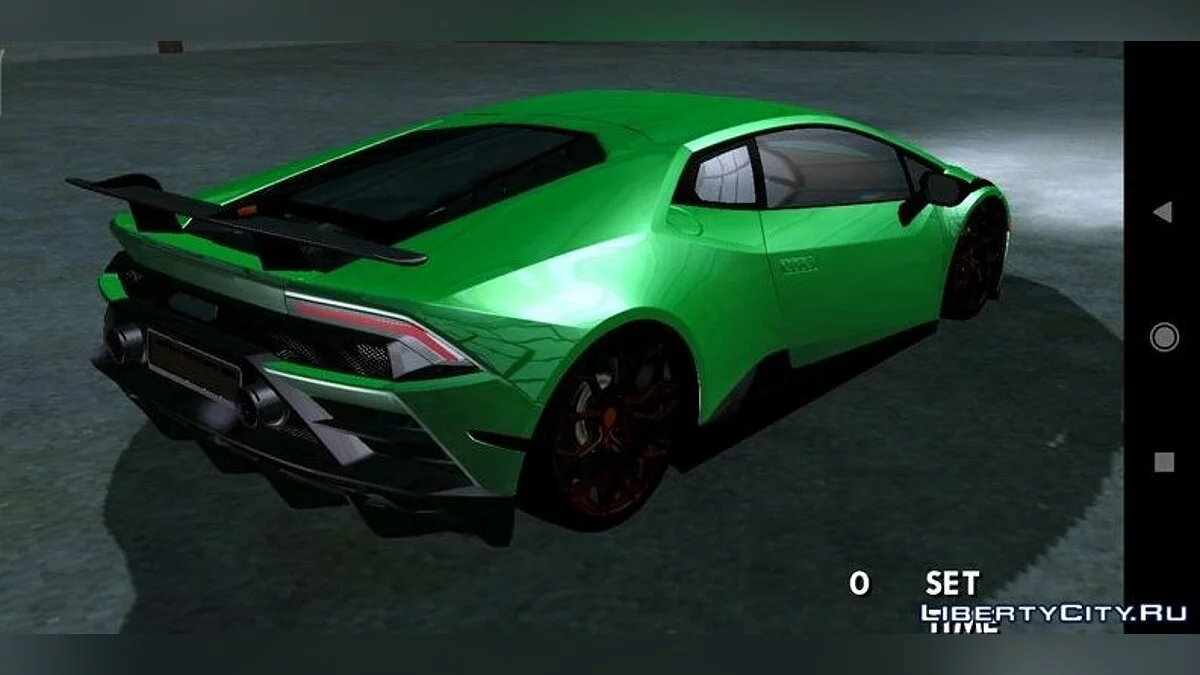 Lamborghini Huracan LP 580-2 (только DFF) / GTA San Andreas (iOS, Android)