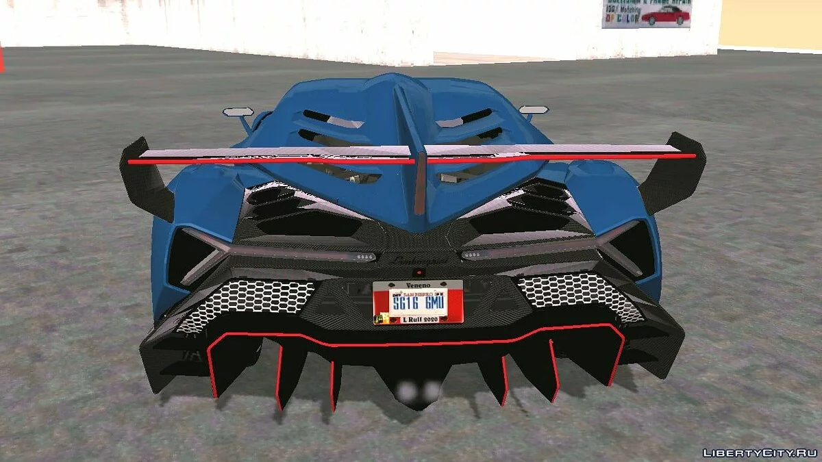 Lamborghini Veneno 2020 / GTA San Andreas (iOS, Android)