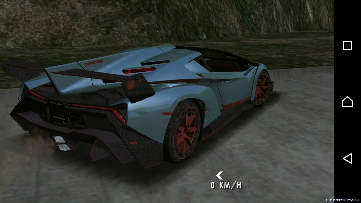 Lamborghini Veneno Roadster LP750-4 2014 (только DFF) / GTA San Andreas (iOS, Android)