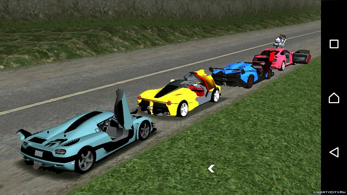 Lamborghini Veneno Roadster LP750-4 2014 (только DFF) / GTA San Andreas (iOS, Android)