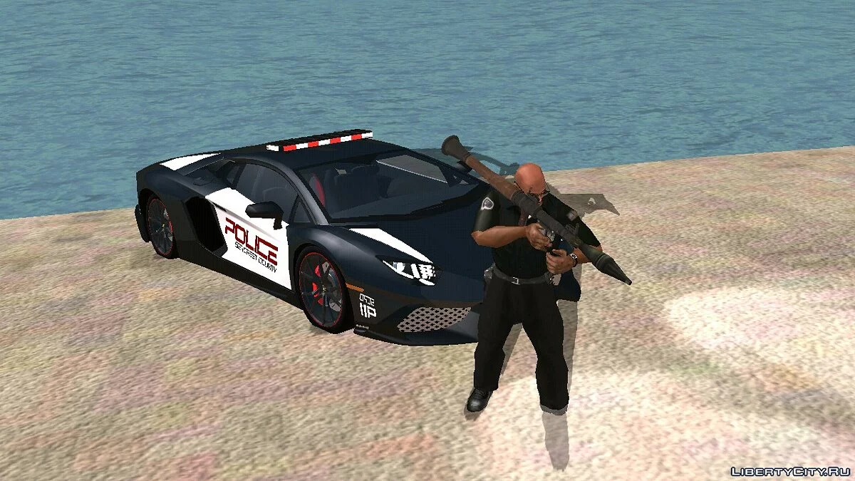 Полицейская Ламборджини (только DFF) / GTA San Andreas (iOS, Android)
