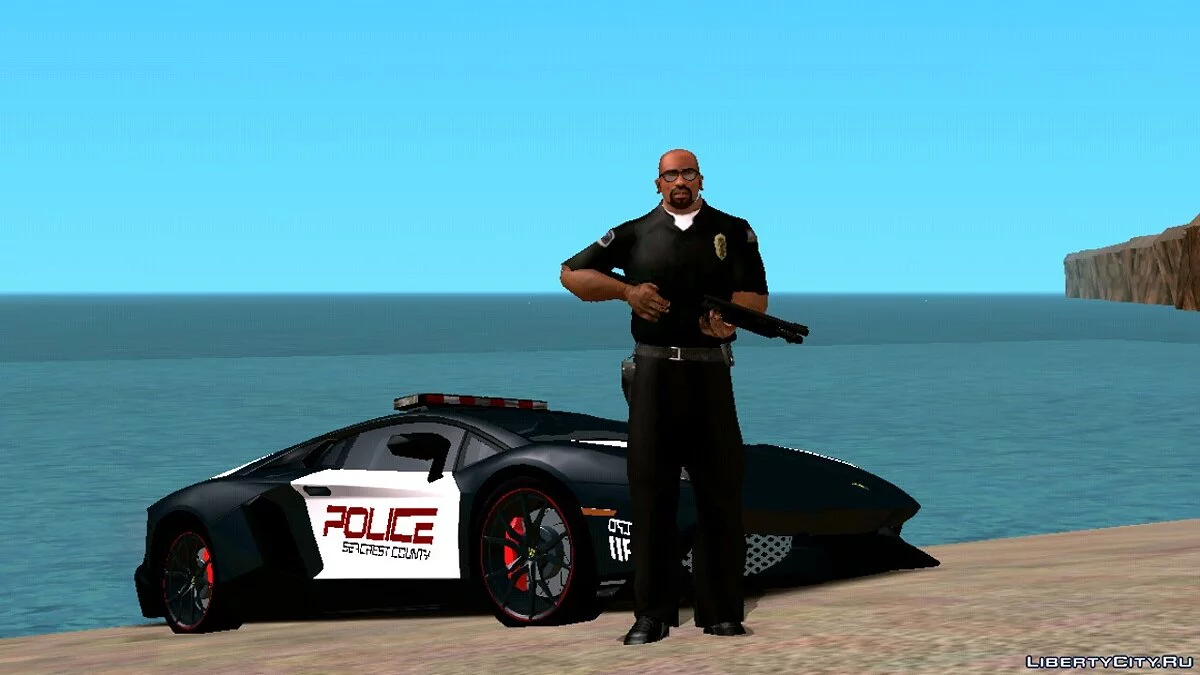 Полицейская Ламборджини (только DFF) / GTA San Andreas (iOS, Android)