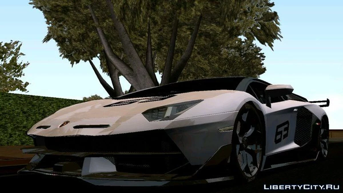 2018 Lamborghini Aventador SVJ beta / GTA San Andreas (iOS, Android)