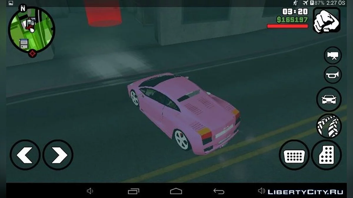 Lamborghini Gallardo (только DFF) / GTA San Andreas (iOS, Android)