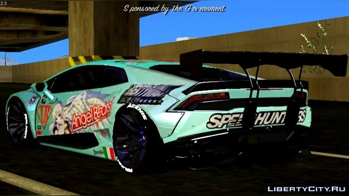 Lamborghini Huracan AngelBeats / GTA San Andreas (iOS, Android)