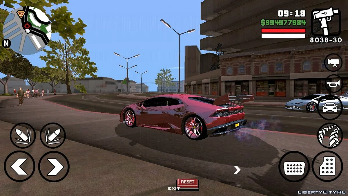 Lamborghini Huracan (только DFF) / GTA San Andreas (iOS, Android)