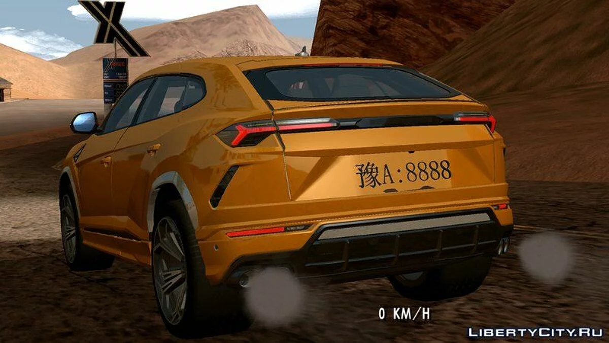 Lamborghini 2018 Urus / GTA San Andreas (iOS, Android)