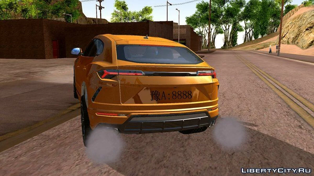Lamborghini 2018 Urus / GTA San Andreas (iOS, Android)