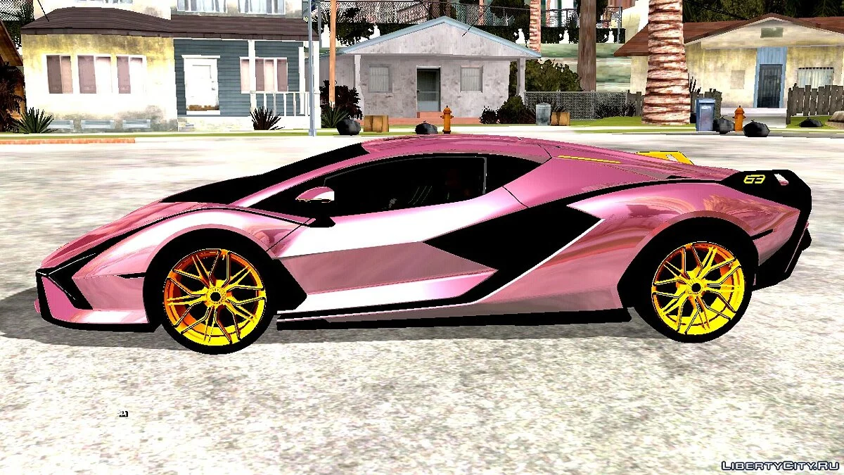 Lamborghini Sian FPK37 (только DFF) / GTA San Andreas (iOS, Android)
