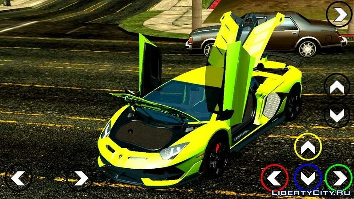 Lamborghini Aventador 770-4 SVJ 2020 / GTA San Andreas (iOS, Android)
