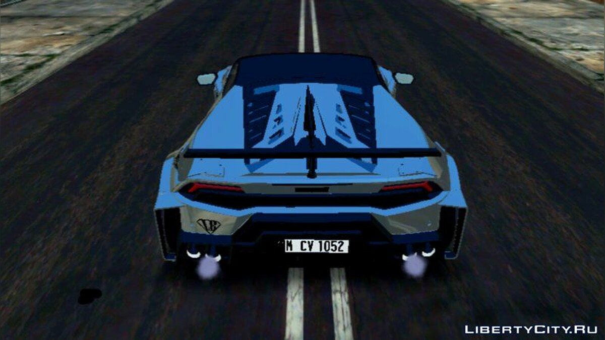 Lamborghini Huracan Silhouette (только DFF) для GTA San Andreas (iOS, Android) - Картинка #4