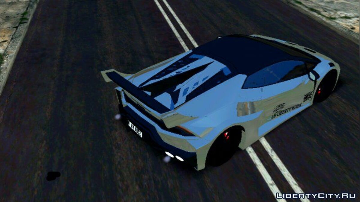 Lamborghini Huracan Silhouette (только DFF) для GTA San Andreas (iOS, Android) - Картинка #2