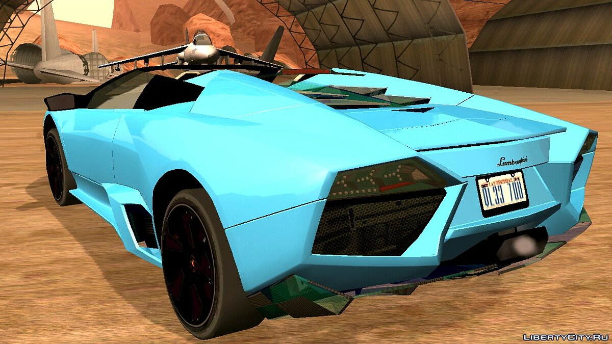 2009 Lamborghini Reventon Roadster для GTA San Andreas (iOS, Android) - Картинка #2