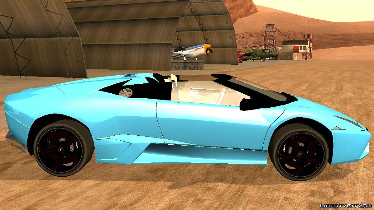 2009 Lamborghini Reventon Roadster / GTA San Andreas (iOS, Android)