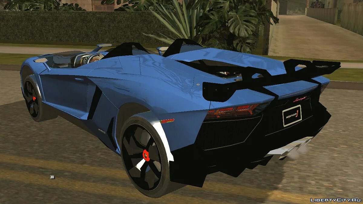 Lamborghini Aventador J / GTA San Andreas (iOS, Android)