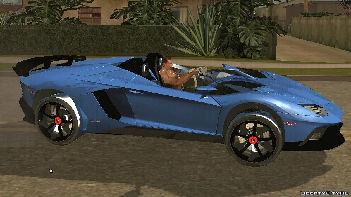 Lamborghini Aventador J / GTA San Andreas (iOS, Android)