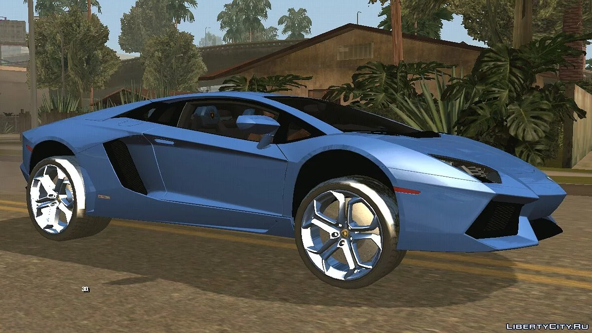 Lamborghini Aventador LP700-4 / GTA San Andreas (iOS, Android)