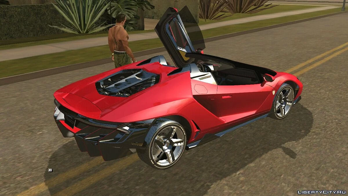 Lamborghini Centenario Roadster / GTA San Andreas (iOS, Android)