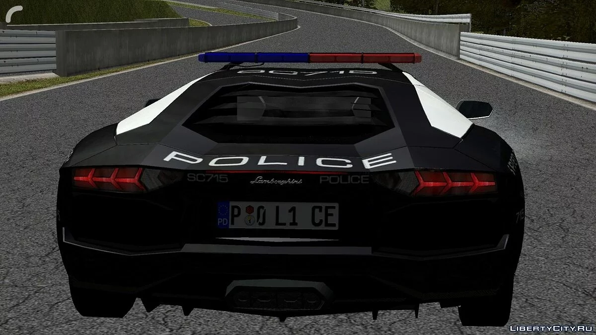 Lamborghini Aventador (Police) / GTA San Andreas (iOS, Android)