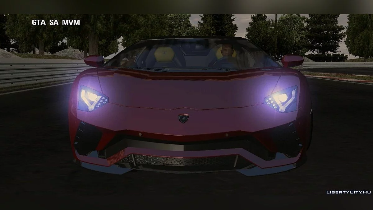 Lamborghini Aventador S Roadster 2018 / GTA San Andreas (iOS, Android)