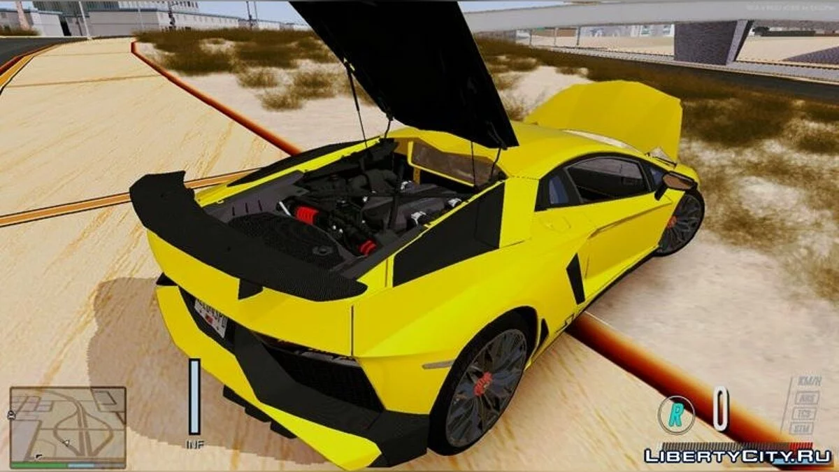Lamborghini Aventador SV / GTA San Andreas (iOS, Android)