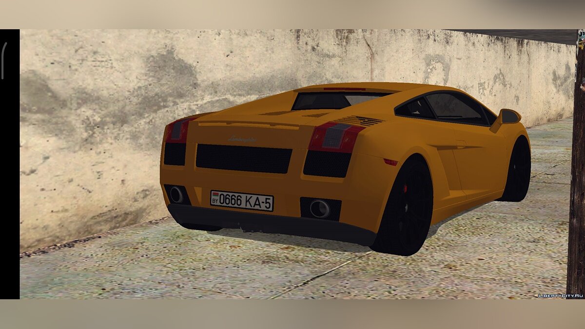 Lamborghini Galardo для GTA San Andreas (iOS, Android) - Картинка #2