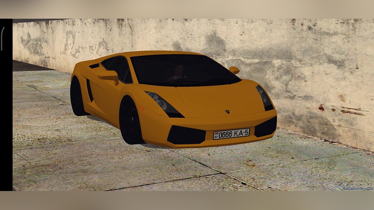 Lamborghini Galardo для GTA San Andreas (iOS, Android) - Картинка #1