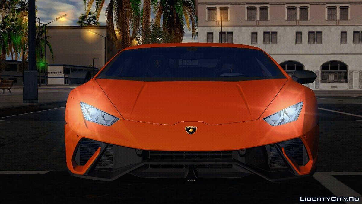 Lamborghini Huracan для GTA San Andreas (iOS, Android) - Картинка #6