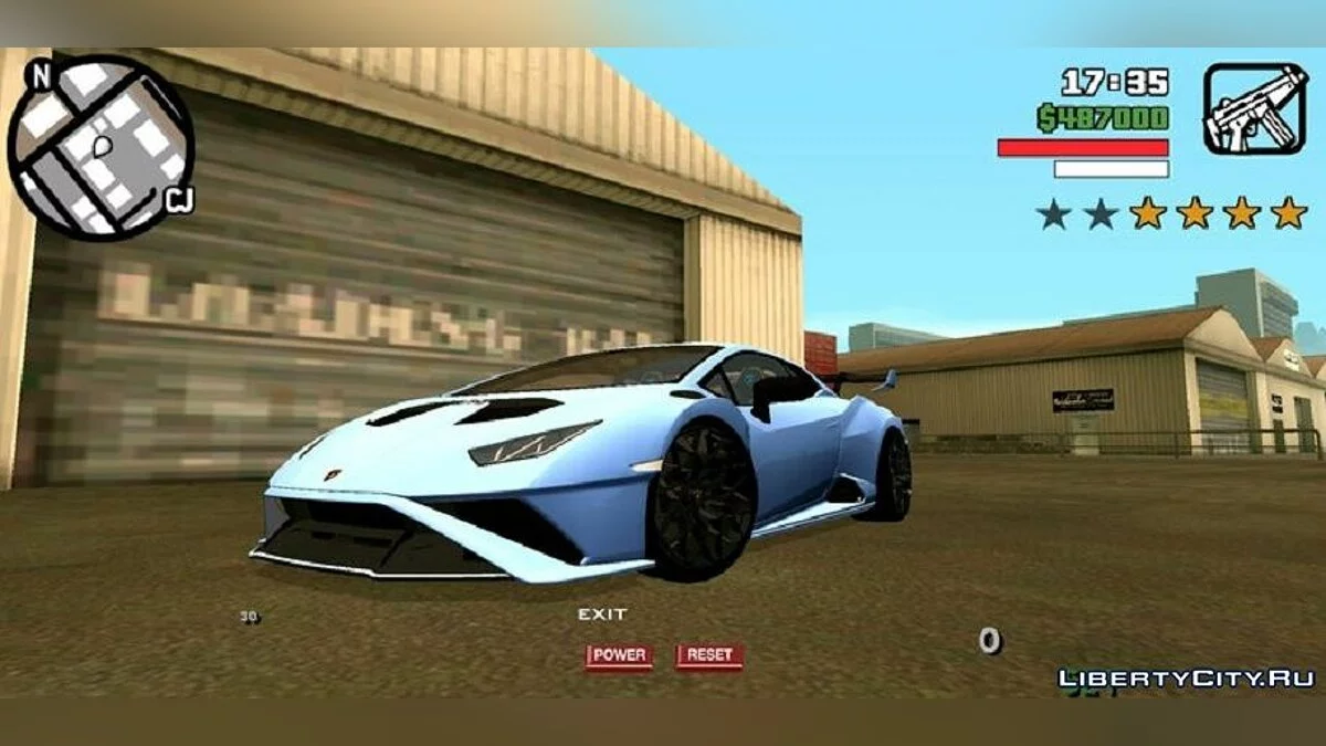 Lamborghini Huracan STO 2020 / GTA San Andreas (iOS, Android)