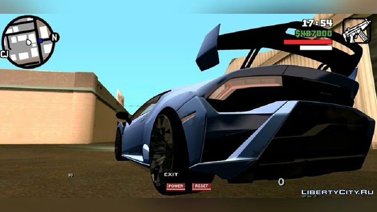 Lamborghini Huracan STO 2020 / GTA San Andreas (iOS, Android)