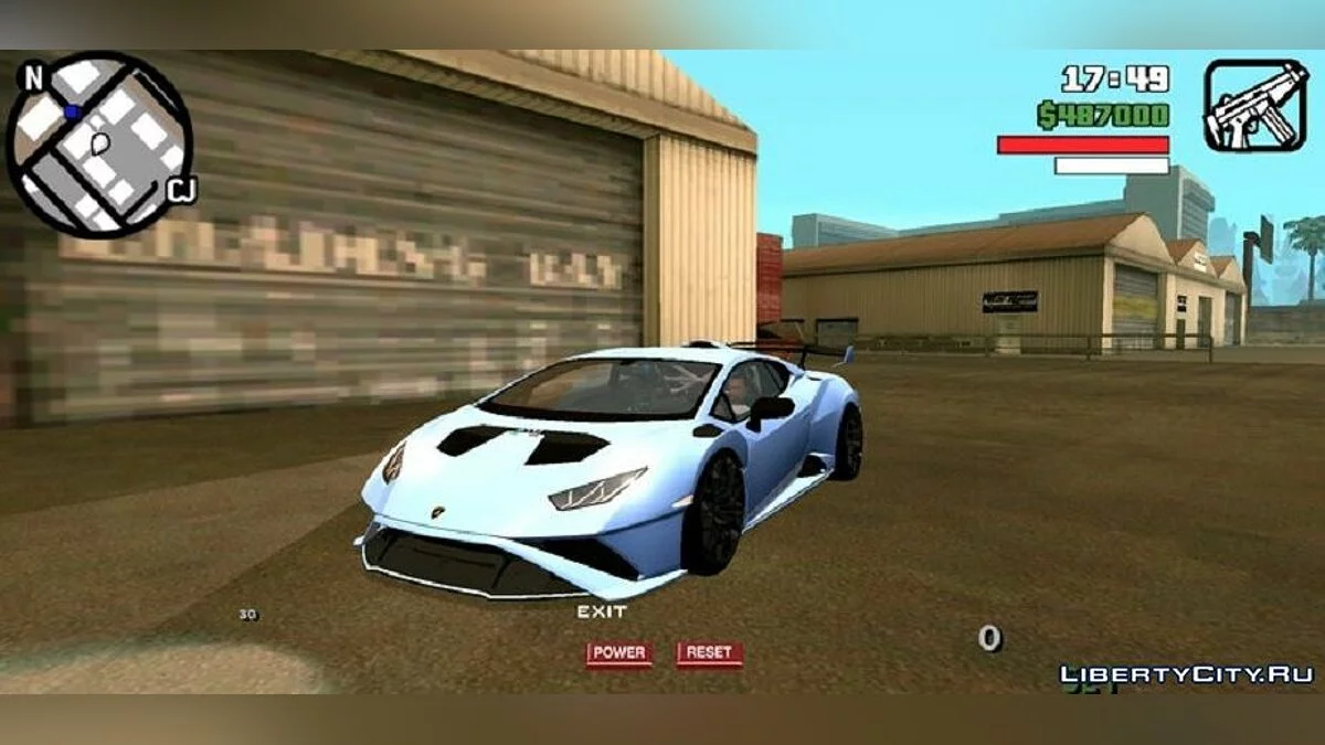 Lamborghini Huracan STO 2020 / GTA San Andreas (iOS, Android)